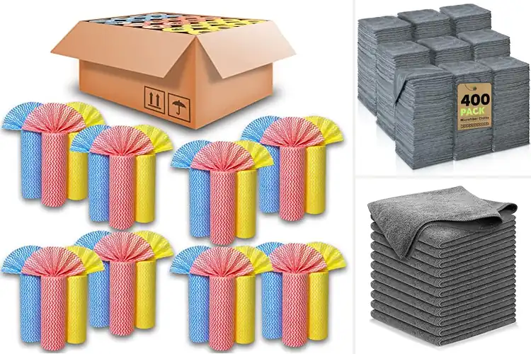 Detailed view of 10 Best 1200 Wash Cleaning Cloths Ultra-Absorbent Picks