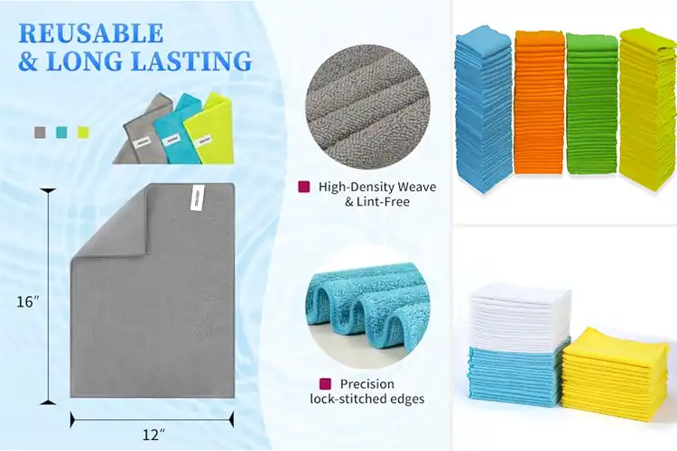 Detailed view of 10 Best 16×12 Cloths for Streak-Free Cleaning Bliss