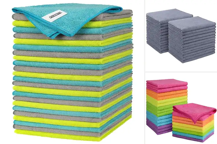 Detailed view of Best 24 Pack Microfiber Cloths For Savings
