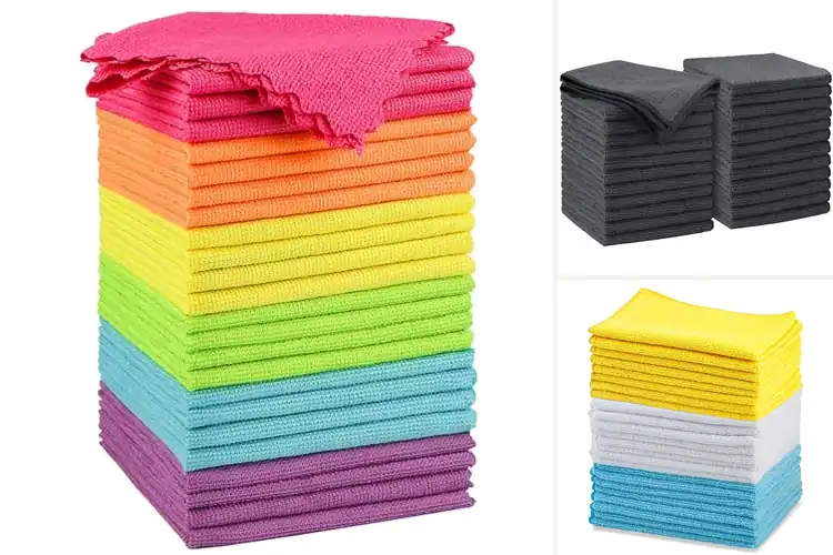 Detailed view of Best 24 Pack Microfiber Cloths