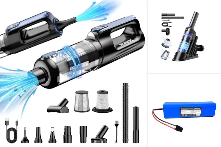 Detailed view of Best 7800mAh Battery Vacuum