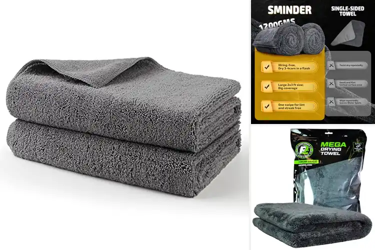 Detailed view of Best Absorbent Car Towels: Top 10 for a Spotless Finish