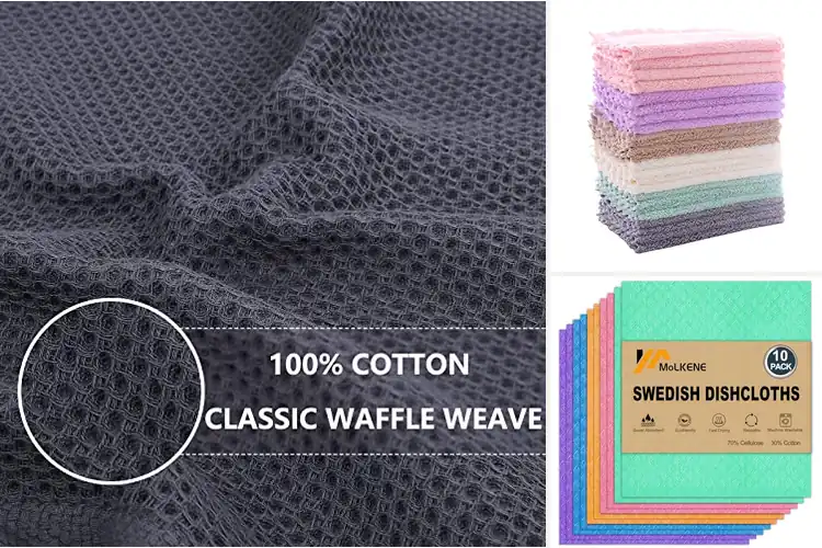 Detailed view of 10 Best Absorbent Kitchen Cloths: Quick & Easy Chores