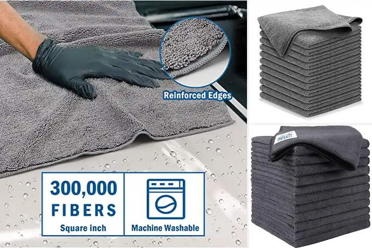 Detailed view of Best Absorbent Microfiber Towel