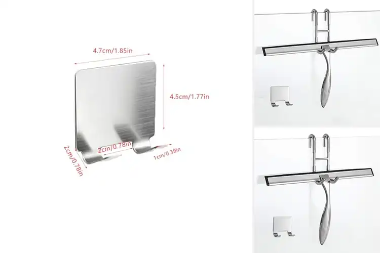 Detailed view of Best Adhesive Hooks For Squeegees