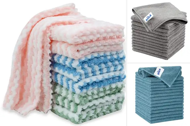 Detailed view of Best All Purpose Cleaning Cloth Set