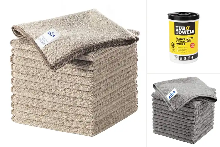 Detailed view of 10 Best All Purpose Cleaning Cloths For Surfaces You Need