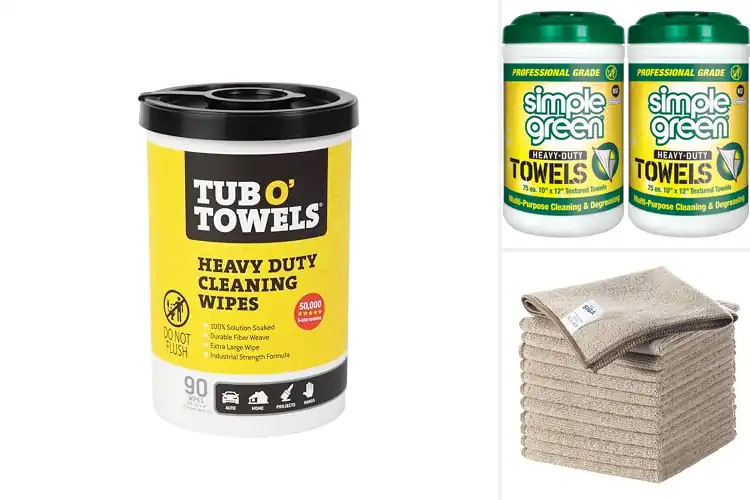 Detailed view of 10 Best All Purpose Cleaning Towels For Surfaces