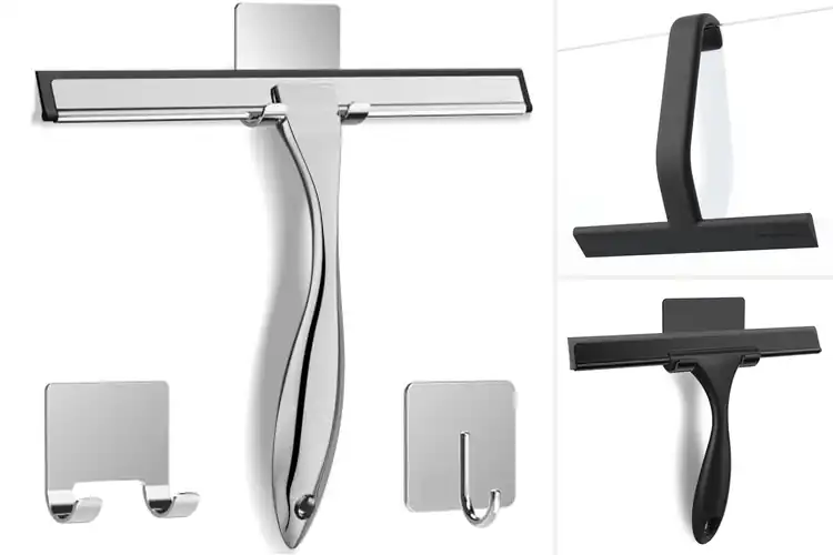 Detailed view of Best All-Purpose Shower Glass Cleaner Squeegees