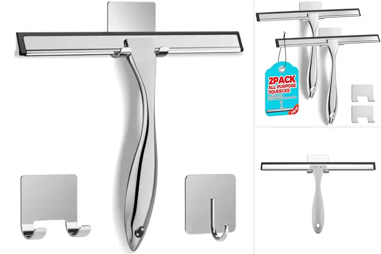 Detailed view of Best All-Purpose Squeegees For Windows Mirrors Tiles
