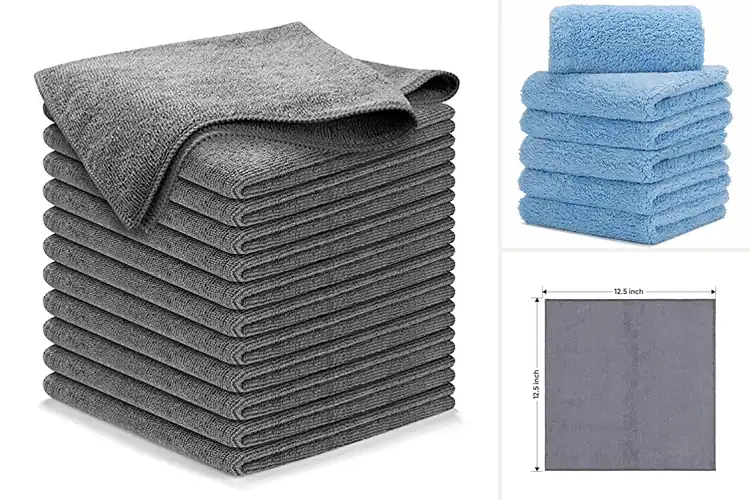 Detailed view of 10 Best Auto Detailing Cloths: Quick Dirt, No-Streak Shine