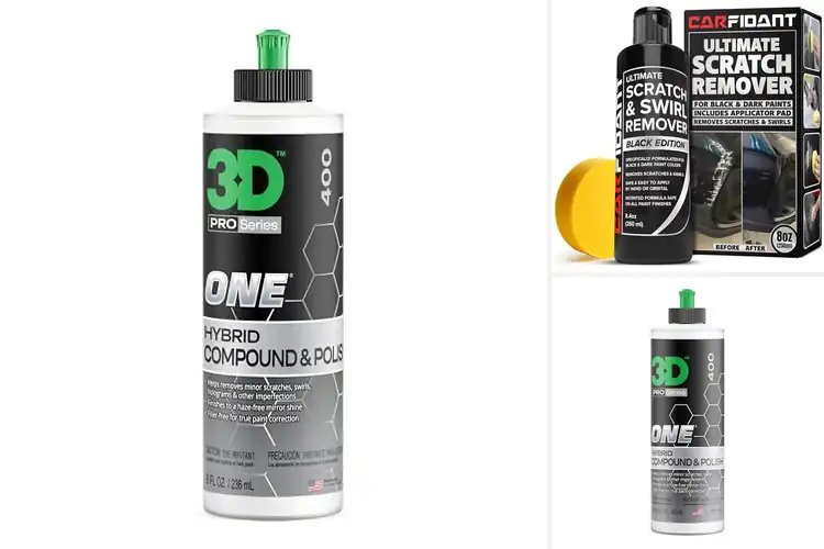 Detailed view of 10 Best Auto Detailing Scratch Removers for a Flawless Shine