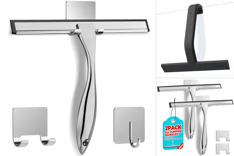 Detailed view of Best Bathroom Glass Door Squeegees: Streak-Free Shower Bliss