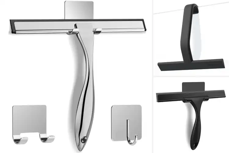 Detailed view of 10 Best Bathroom Squeegees For Shower Glass Doors: Clear View