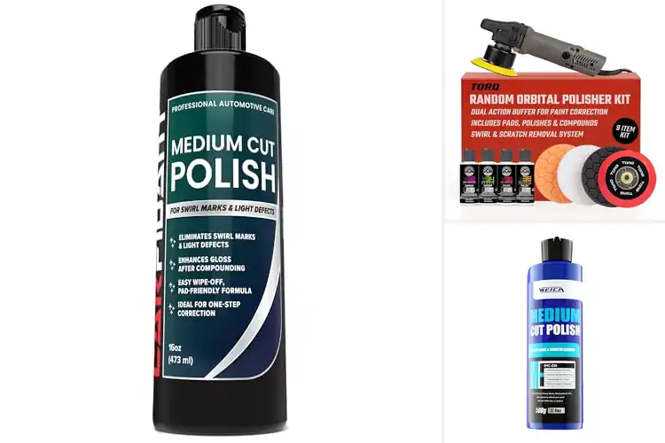 Detailed view of Best By Hand Or Polisher Compounds