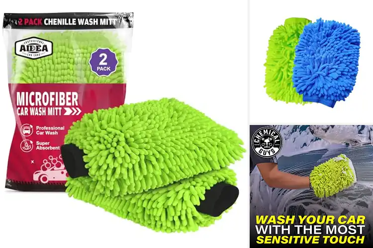 Detailed view of Best Car Cleaning Gloves