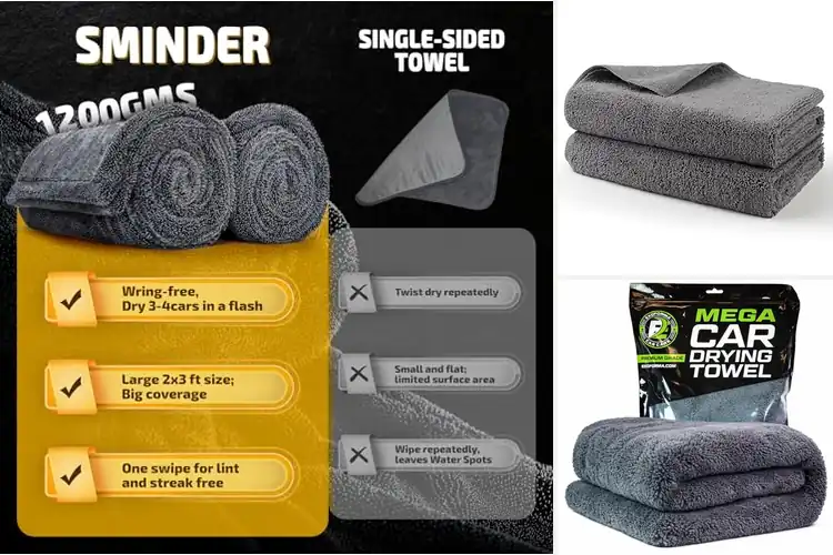 Detailed view of Best Car Drying Textiles