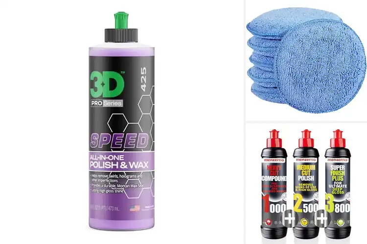 Detailed view of Best Car Polishing Products: Top 10 Picks for Showroom Shine