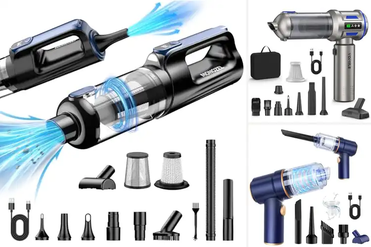 Detailed view of Best Car Vacuum With Air Duster