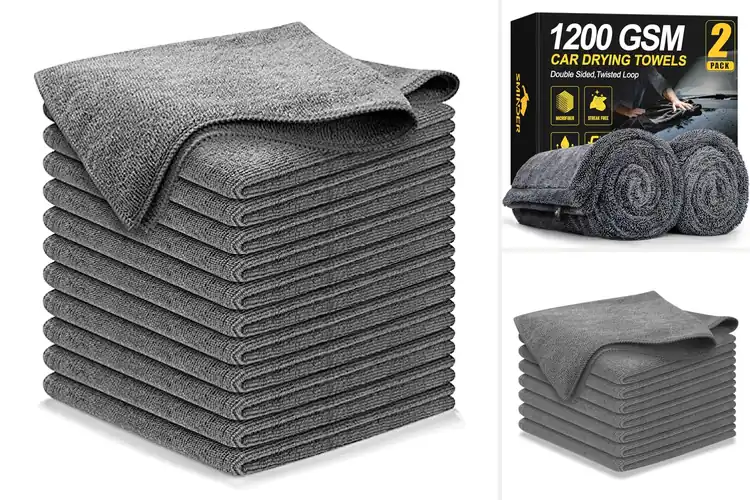 Detailed view of 10 Best Car Wash Towels For Streak Free Shine