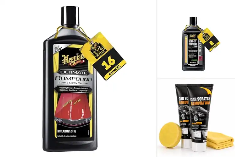 Detailed view of Best Clear Coat Safe Car Compound For Scratches