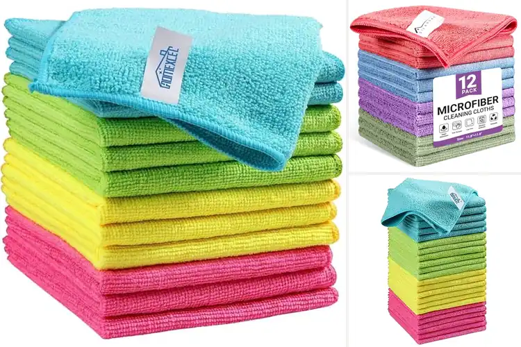 Detailed view of Best Color Coded Cleaning Cloths