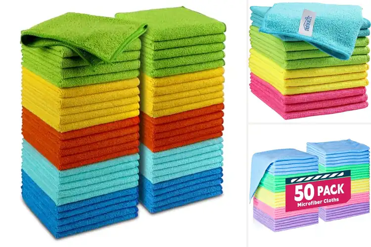 Detailed view of Best Color Coded Cleaning Rags