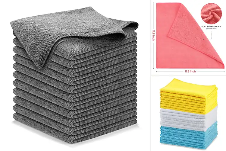 Detailed view of 10 Best Durable Microfiber Cleaning Cloths That Save Time