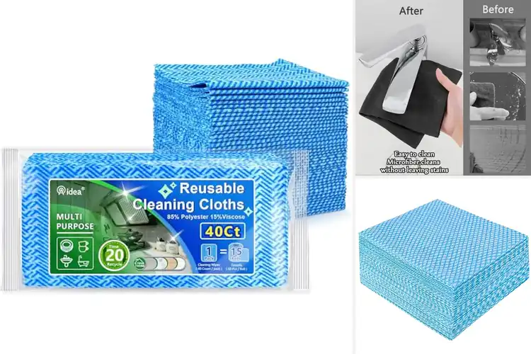 Detailed view of Best Durable Reusable Cleaning Cloths