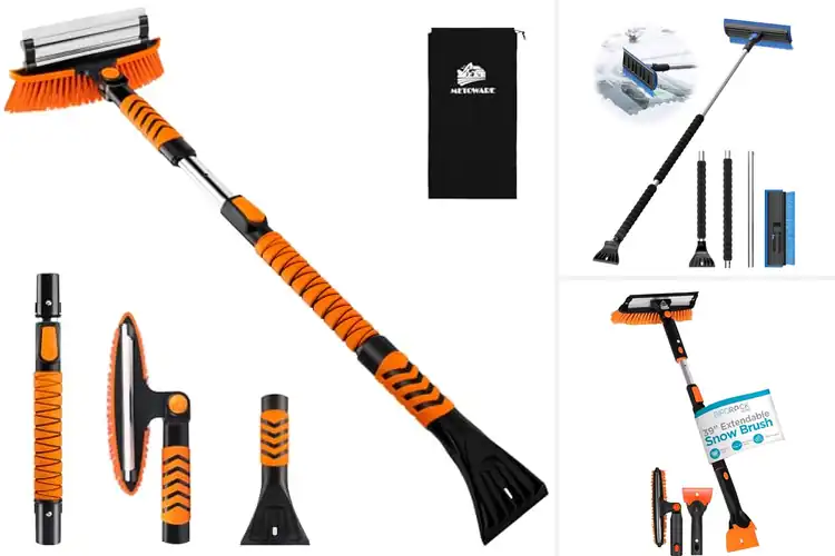 Detailed view of Best Extendable Snow Brushes