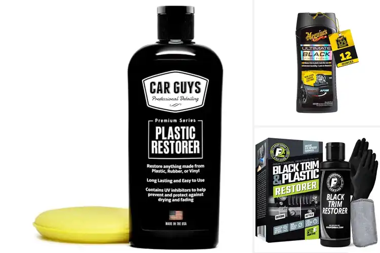Detailed view of Best Exterior And Interior Plastic Trim Restorer