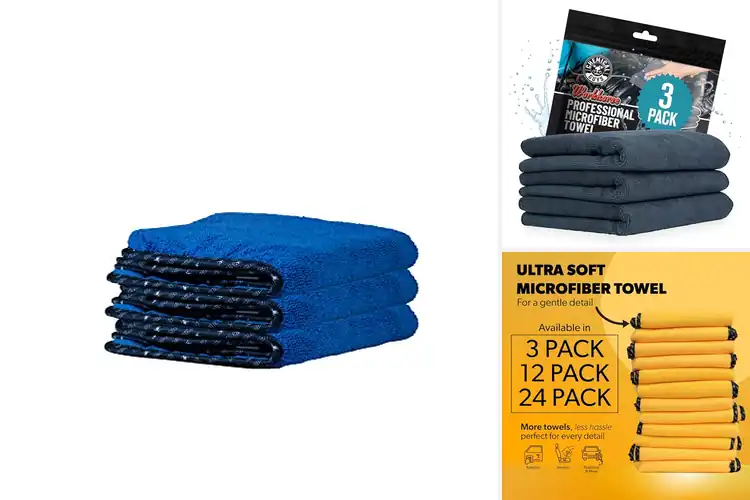 Detailed view of 10 Best Exterior Car Care Microfiber Towels: Weeks of Shine