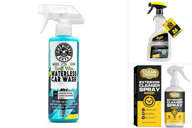Detailed view of 10 Best Exterior Car Cleaning Sprays: Shine Now