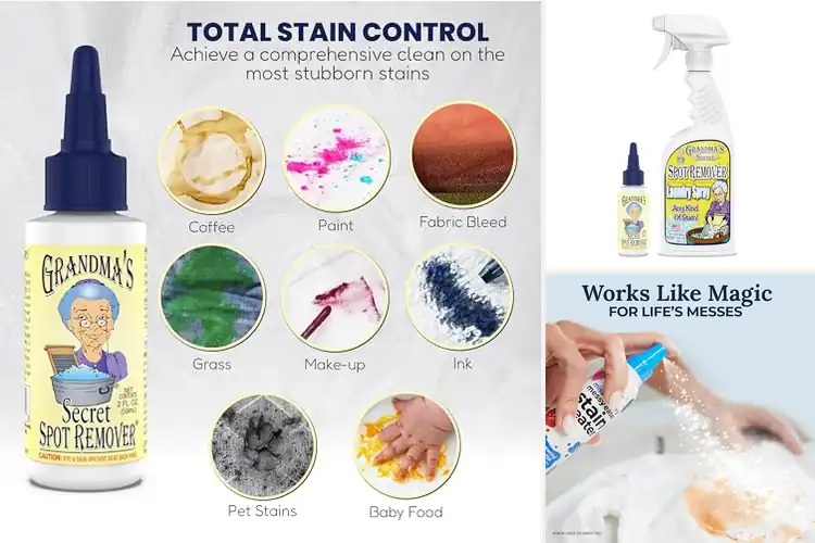 Detailed view of Best Fabric Spot Removers