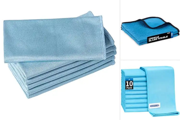 Detailed view of 10 Best Glass Cleaning Microfiber Towels: Streak-Free Shine