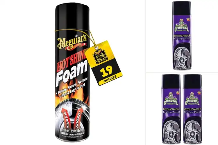 Detailed view of 10 Best Gloss Finish Tire Shine for Stunning Car Appeal