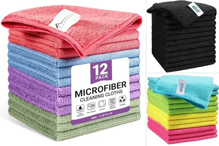 Detailed view of 10 Best Household Cleaning Microfiber Towels for Spotless Homes