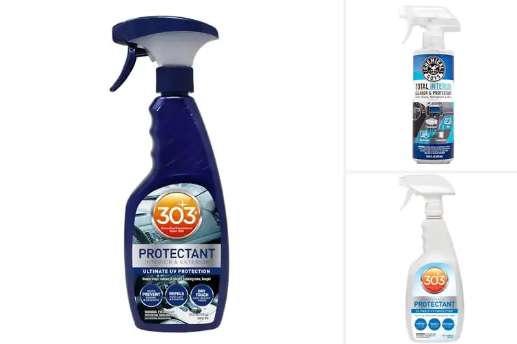 Detailed view of Best Interior Protectant Sprays
