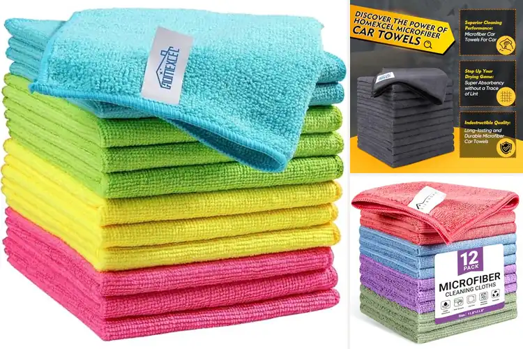 Detailed view of 10 Best Kitchen Cleaning Microfiber Towels: Stay Soft & Absorbent