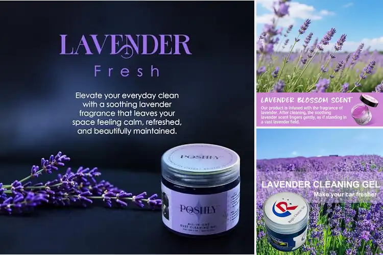 Detailed view of Best Lavender Scented Car Cleaning Putty