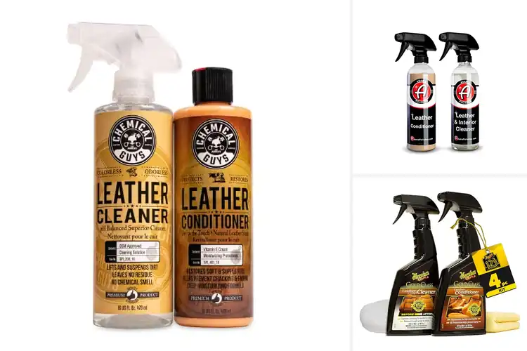 Detailed view of 10 Best Leather Interior Care Products for Lasting Luxury