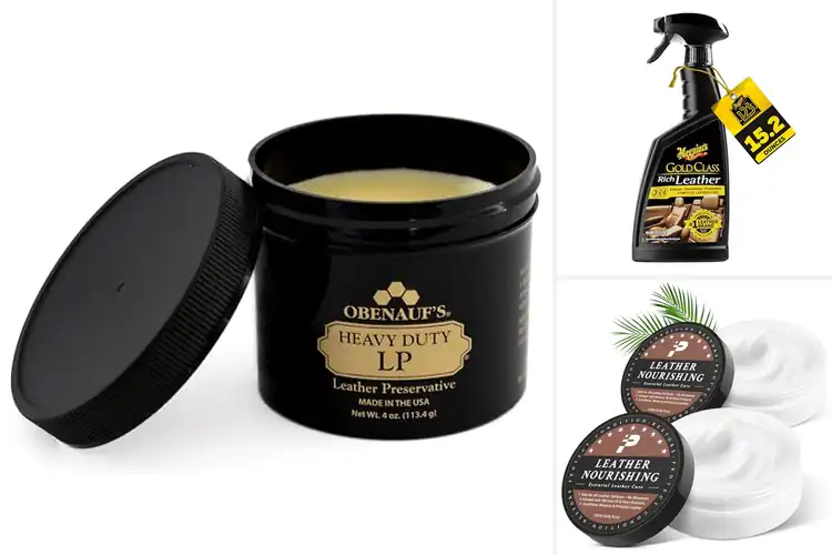 Detailed view of Best Leather Rejuvenation Treatments