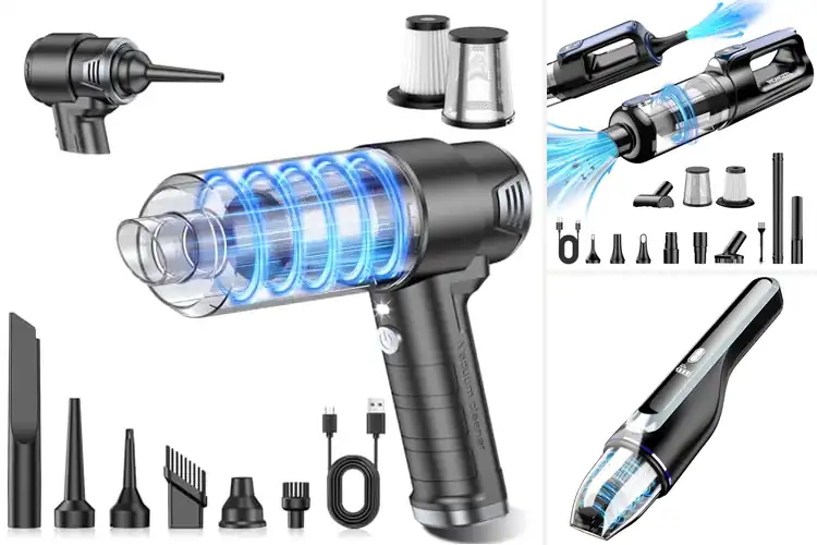 Detailed view of Best LED Light Car Vacuum: Spotless Cleaning Made Easy