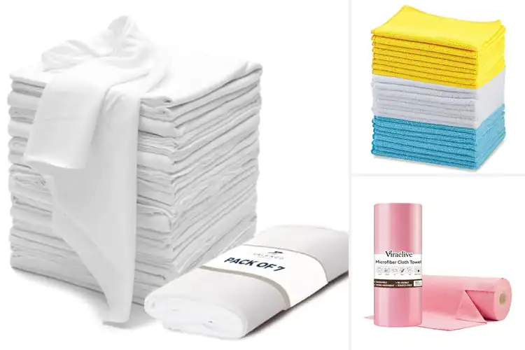 Detailed view of 10 Best Lint Free Rags: Spotless Surfaces, Scratch-Free Cleaning