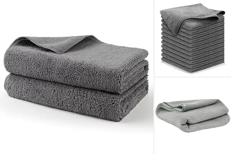 Detailed view of Best Microfiber Car Drying Cloths