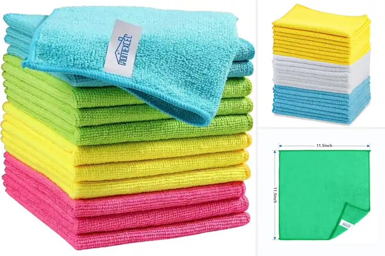 Detailed view of 10 Best Microfiber Cleaning Cloths: User-Tested Excellence