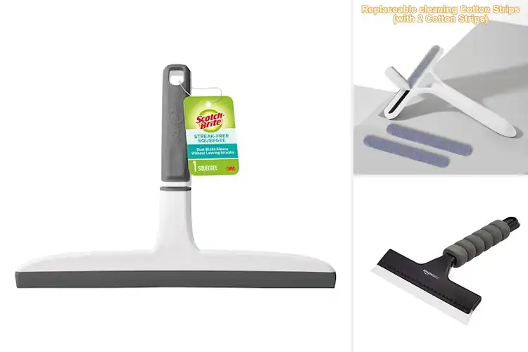 Detailed view of Best Mirror Cleaning Squeegees For Streak Free