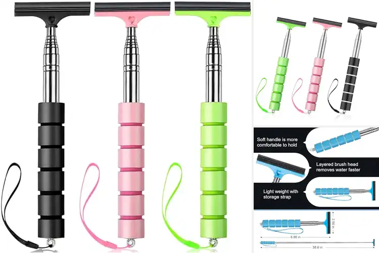 Detailed view of 10 Best Mirror Squeegees for Streak-Free Cleaning