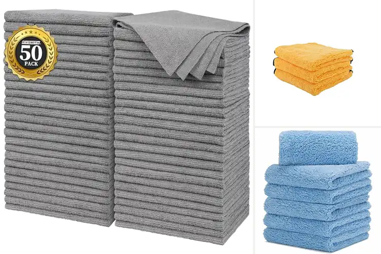 Detailed view of 10 Best No Scratch Microfiber Towels for Safe Cleaning
