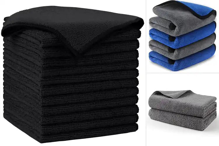Detailed view of Best Non-Shedding Microfiber Car Cloths